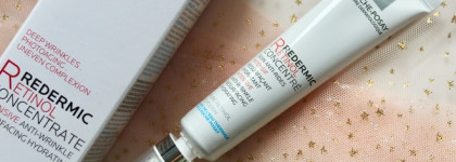 Антивозрастной уход для лица и кожи вокруг глаз с La Roche-Posay Redermic Retinol