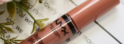 Любимый нюд. Блеск для губ NYX Butter Gloss в оттенке 14 Madeleine