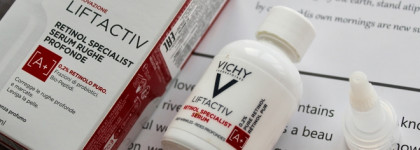 Ретинол от Vichy: обзор сыворотки и крема Vichy Liftactiv