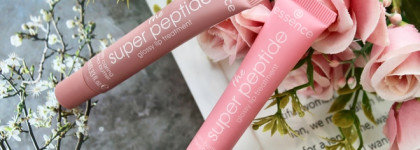 Те самые пептидные бальзамы от Essence. Оттенки 03 Toffeetastic! и 04 Coralized