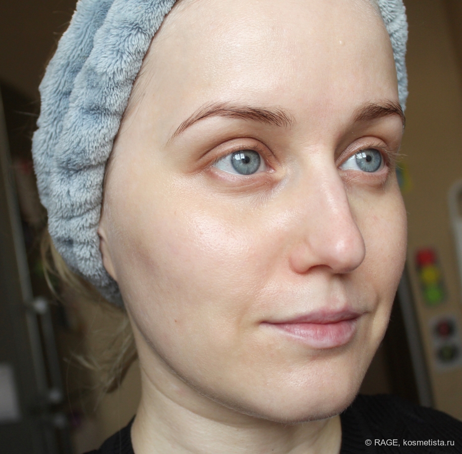 кожа перед нанесением крема Dr.Jart+ Tiger Grass Color Correcting Treatment