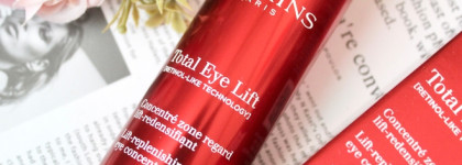 Обновлённый концентрат для кожи вокруг глаз Clarins Total Eye. Мои результаты за 1,5 месяца использования