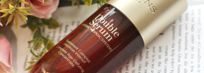 Обновлённая сыворотка Clarins Double Serum, эффект на сухой коже 35+