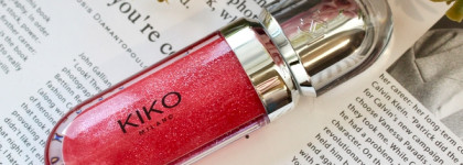 Губы в глазури: Kiko Milano 3D Hydro Lipgloss в оттенке 12 Pearly Amaryllis Red