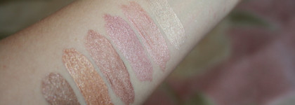 Прекрасные тени Metal Hype от LuxVisage, оттенки 1, 2, 3, 4, 5, 6 (первая часть линейки)