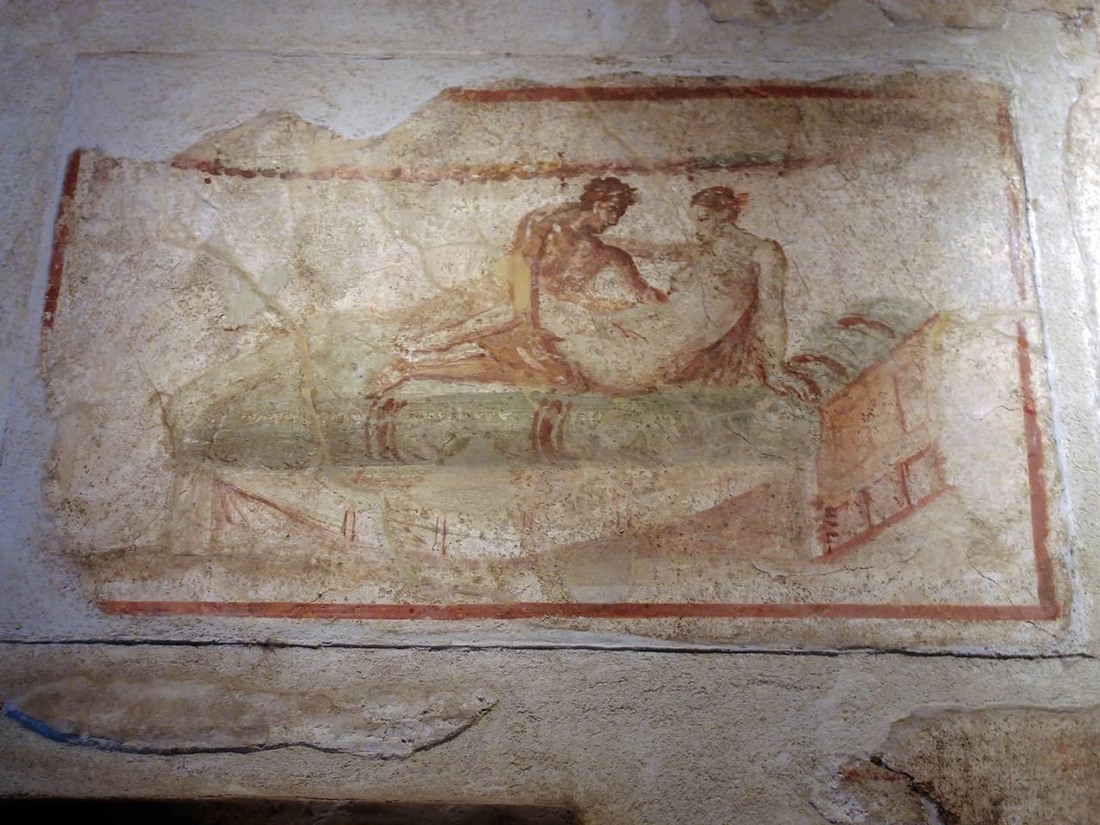 Фреска из Помпей. Фото из открытых источников