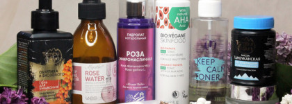 Из весны в лето. Переход косметики. «Старые знакомые» и пара новых обитателей полки с косметикой