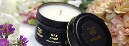 Свеча Odetu, May Mood: невероятный букет из ландышей и сирени