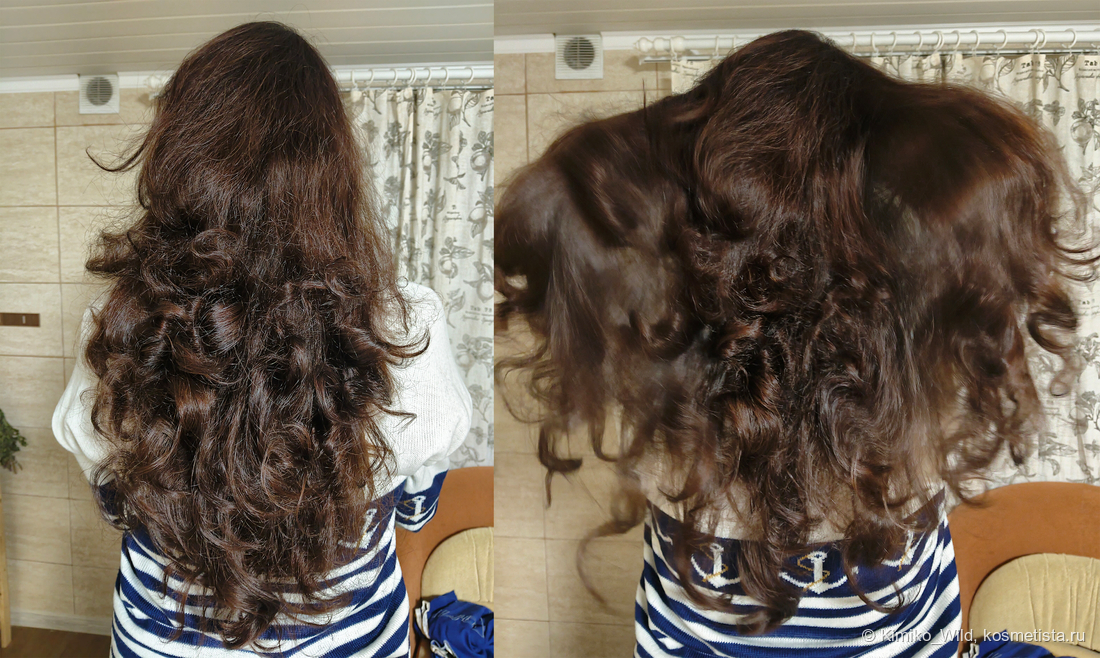 "Пучок" распустила, но еще не расчесалась