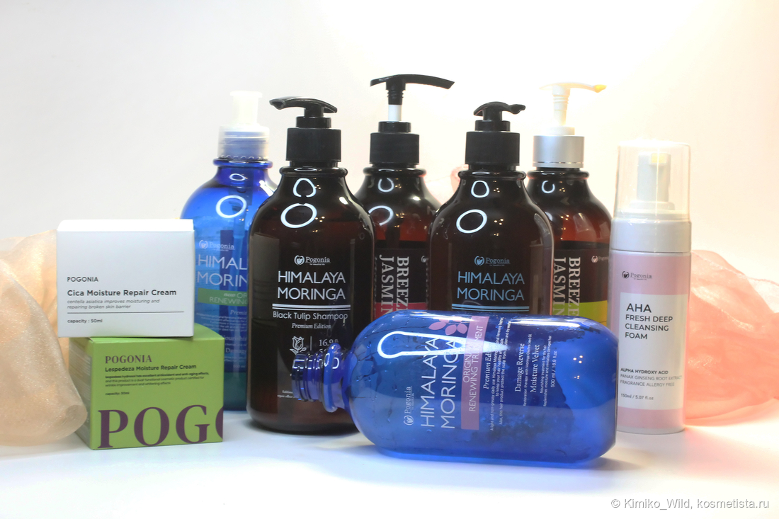 Pogonia в моем уходе (бальзам Himalaya Moringa уже в пустышках)