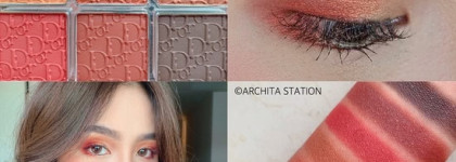За кулисы с новой палеткой теней для век Dior Backstage 003 Amber Eyeshadow Palette Summer 2019