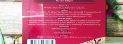 Очищающие пилинг-пэды с экстрактом красного вина Elizavecca Hell-Pore Perfect Wine Sparkling Peeling Pad