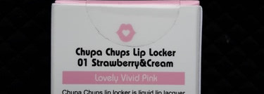 Жидкая помада-тинт "Strawberry i Cream" Chupa Chups Lip Locker