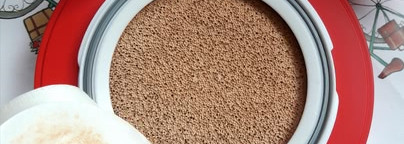 Тональная основа-кушон Chupa Chups Candy Glow Cushion Strawberry Spf50+. Моя новая любовь! Перекрывает красноту, постакне и веснушки