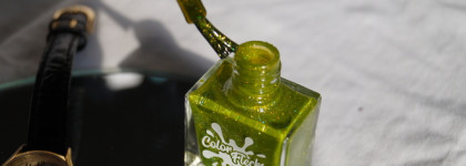 Лак, который сводит меня с ума - зелёная хризантема от Color Flecks Green Chrysanthemum