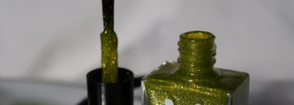 Лак, который сводит меня с ума - зелёная хризантема от Color Flecks Green Chrysanthemum