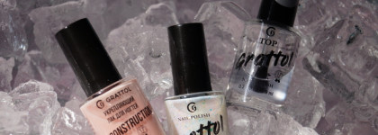 Три баночки для идеального маникюра от Grattol - база, цвет и топ