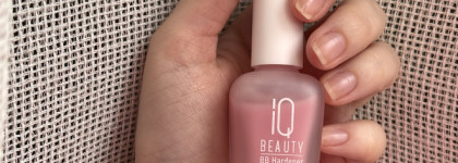 Идеальный вид "голых" ногтей с BB Hardener от IQ Beauty в цвете Soft Pink