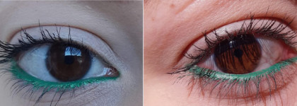 Супер стойкий карандаш от NYX slide on pencil в оттенке Esmeralda 06