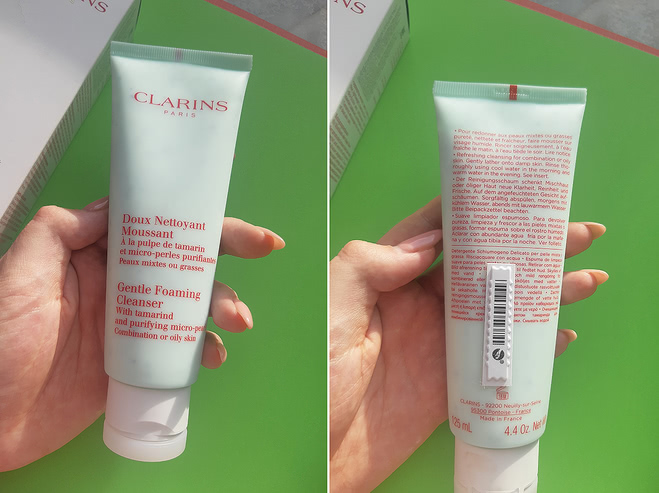 Парочка отличников - Clarins Lotion Tonique и Clarins Doux Nettoyant Moussant