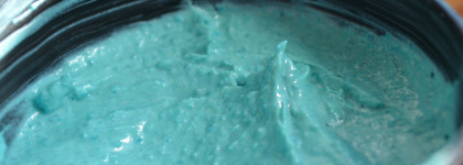 Свежая маска для лица от Lush "Не смотри на меня" Don’t Look At Me Fresh Face Mask . Моя бирюзовая любовь на века