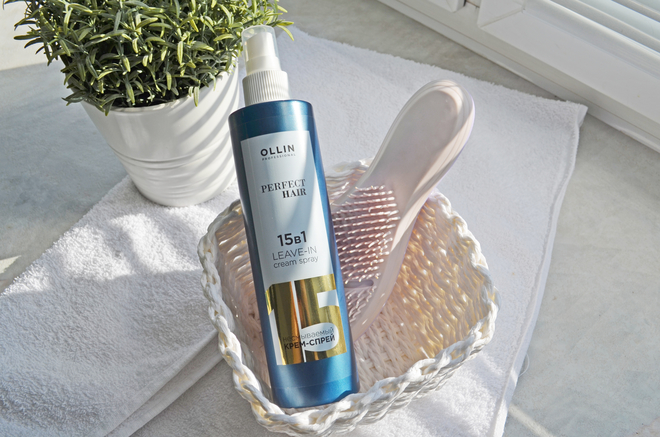 Ollin Professional Perfect Hair 15 в 1 Leave-In Cream Spray ...