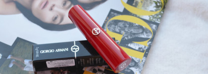 Помада - бальзам Giorgio Armani Ecstasy Shine в оттенке 503 fatale pink