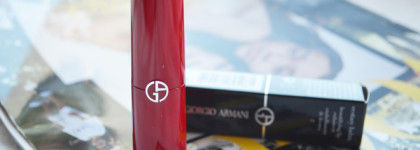 Помада - бальзам Giorgio Armani Ecstasy Shine в оттенке 503 fatale pink