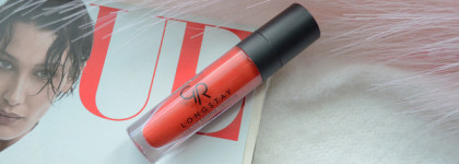 Красная - прекрасная, бюджетная Golden Rose Longstay Liquid Matte Lipstick в оттенке 09