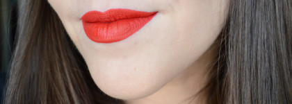 Красная - прекрасная, бюджетная Golden Rose Longstay Liquid Matte Lipstick в оттенке 09