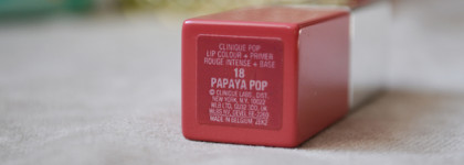 Clinique Pop Lip Colour + Primer в оттенке Papaya Pop №18