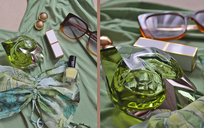 Flatlay. Три аромата - три образа