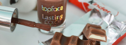 Total Brown: Лак оттенка молочного шоколада - TopFace Lasting Color Nail Enamel 010