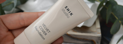 Shik Studio - Velvet Cover Foundation и Make-up Sponge