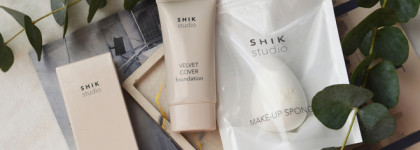 Shik Studio - Velvet Cover Foundation и Make-up Sponge