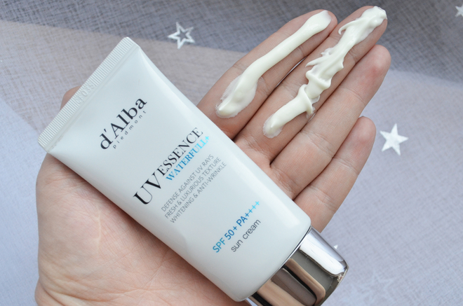 D'Alba Waterfull Essence Sun Cream SPF 50+ PA++++ - да, но