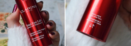Clarins Total Eye Lift Concentrate - "до" и "после" спустя 2 месяца