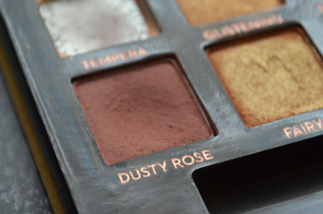 палетка ABH Soft Glam - используемый оттенок - Dusty Rose