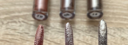 Жидкие тени Lux Visage Metal Hype 03, 08, 14 - такие похожие и такие разные