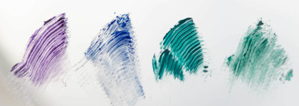 Цветные туши: Pupa, Dior, Nouba, Kiko