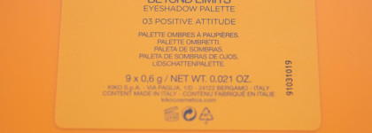 Kiko Beyond Limits Palette 03 Positive Attitude