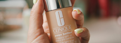 Обзор тонального крема Clinique Even Better SPF 15: CN 40 Cream Chamois и CN 28 Ivory + свотчи еще 3-х оттенков