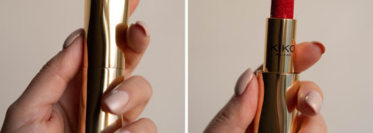 Christmas Mood: ON! Волшебная помада Kiko Magical Holiday Wow Lipstick 01 Hot red