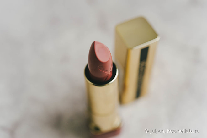 Красивый, но слегка капризный нюд Max Factor Colour Elixir Lipstick 020 Burnt Caramel