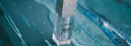 Синий иней Lamel Insta Glitter Eyeshadow 401