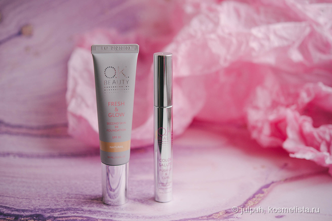 Новинки OK Beauty: подкручивающая тушь Push Up&Curl и Bb-Крем Fresh&Glow тон Natural