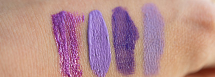 "А мне фиолетово!" или мини-коллекция сиреневых помад