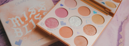 Нежная розово-персиковая палетка Colourpop Miss Bliss