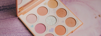 Нежная розово-персиковая палетка Colourpop Miss Bliss