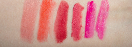 Июньская помадная косметичка или как выкрутиться, если нельзя красить глаза